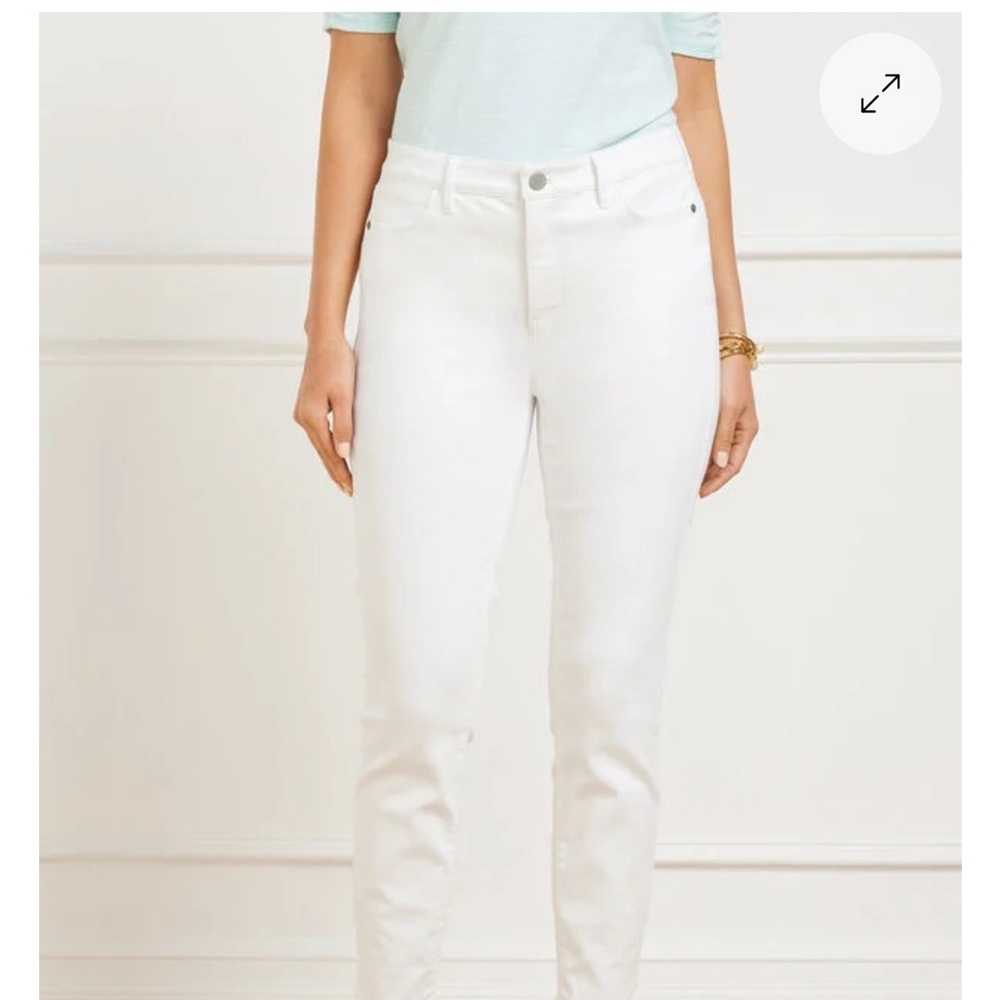 Talbots White Crop Jeggings Jeans Size 16W never worn still have tags! NWT